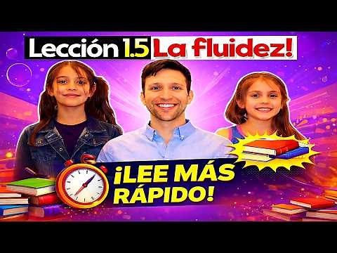 How to teach young children to read quickly and fluently - Lesson 1.5