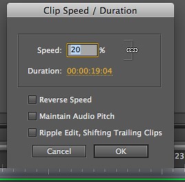 Guitar/Bass slow motion