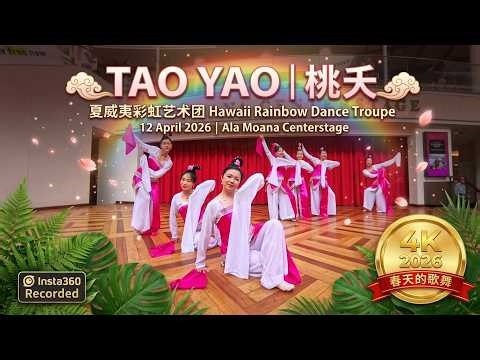 《桃夭360》 夏威夷彩虹藝術團 | Insta360 全景展現中國古典舞 | Tao Yao 360° Perspective [4K]