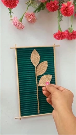 DIY homedecor #shorts #threadcraft #diyhomedecor #craftideas #handmade #jutecraft