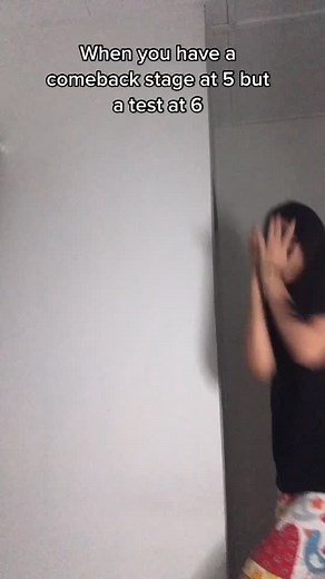 Being a student and an idol at the same time can be hard #kpop