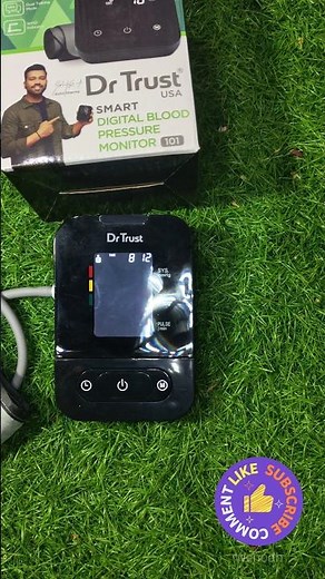 Dr Trust Smart Automatic Digital Blood Pressure Monitor BP Machine 101 (Black)