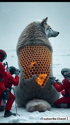 Arctic Wolf Covered in Barnacles Gets Incredible Rescue and Recovery" #animals #barnacles