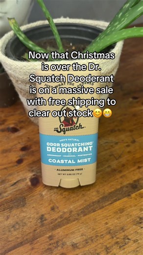 Massive Sale on Dr. Squatch Deodorant After Christmas