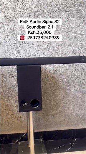 Polk Audio sound Bar signa s2 @35,000 ☎️0738240939