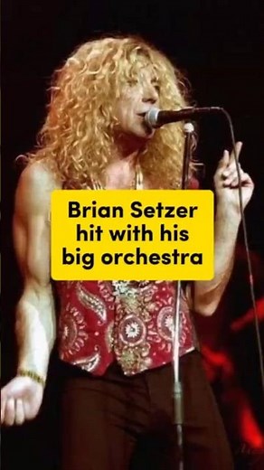 led zeppelin interview: Brian Setzer hit with his big orchestra