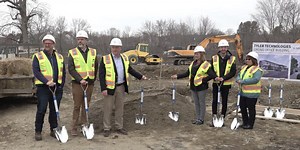 Tyler Technologies breaks ground at new Orono building