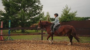 Little Girl Jockey Training Pony Club Stock Footage Video (100% Royalty-free) 1094854147 | Shutterstock
