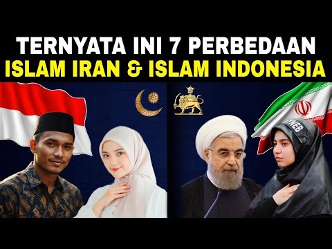 Same but DIFFERENT? 7 Little-Known Differences Between IRANIAN & INDONESIAN ISLAM‼️Shia?