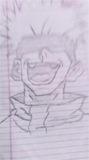 Gojo laughing moment drawing#jujutsukaisen#gojo