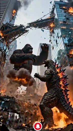 🔥 Godzilla vs King Kong – The Ultimate Cinematic Battle in 4K! 🦍⚡🐉