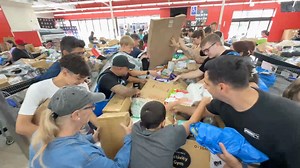 32K views · 84 reactions | There's shopping. And then there's the EXTREME savings at Prime Deals Kissimmee. On Fridays, it's $15 for everything in the bins. New, unopened laptops, tablets, appliances, drones, decor, all from Amazon. Even a Nintendo Switch 2!! I've never seen anything as chaotically organized as a Friday morning here. Did you catch it on Good Day Orlando and Florida Tonight?!? Look at this mayhem: | David Martin FOX 35 | Facebook