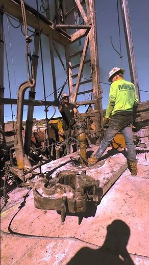 Old School Drilling Rig