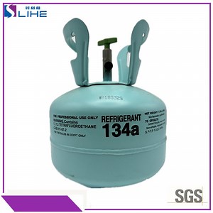 [Hot Item] 7.5lb/3.4kg Tank 100% Purity R134A Refrigerant Gas