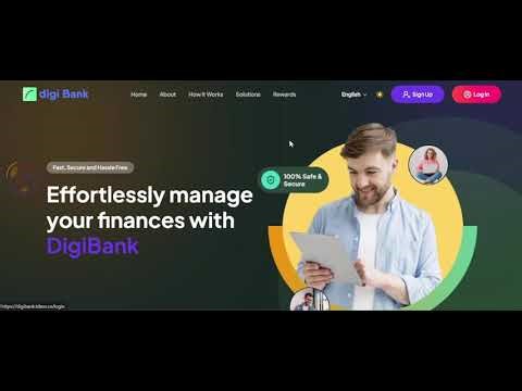 DigiBank: Advanced Digital Banking System with Rewards and Dashboard | Full Source Code Available