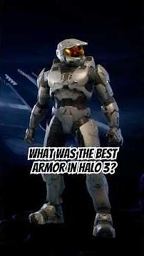 Community-Voted BEST Halo 3 Armor! #halo #halo3