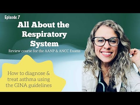 All About the Respiratory System| Updated Asthma Guidelines from GINA| AANP & ANCC Review