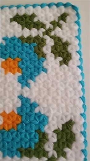 Square Fiber Model and How to Make ‼️#fibermodels #knitting #crochet #shortvideo #pattern #paradi...