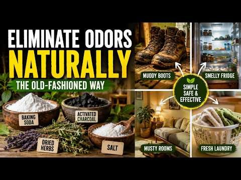 Stop Buying Air Fresheners! 5 Old-Fashioned Natural Deodorizing Hacks