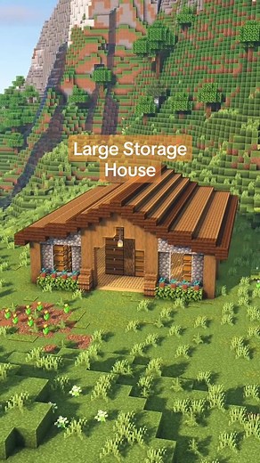 Minecraft Large Storage House Build Ideas