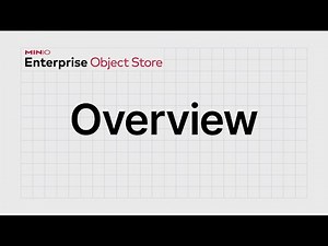 MinIO Enterprise Summary Overview