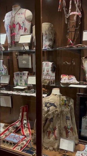 Native American Indian Beaded work of the 1800’s #shorts #indian