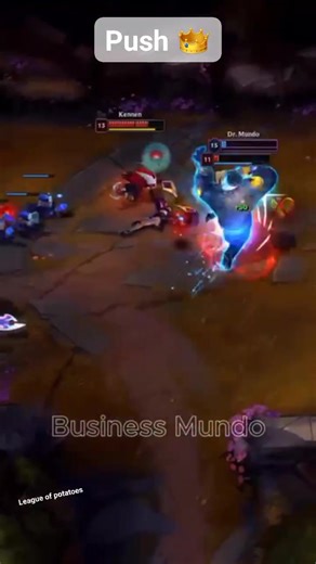 Push pushhhhhhhh business Mundo #leagueoflegends #mundo | League Of Potatoes