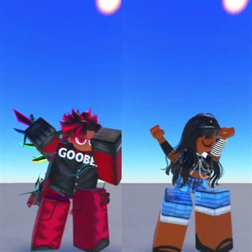 uma musume meme #roblox #animation #sidebyside @princessabby.1