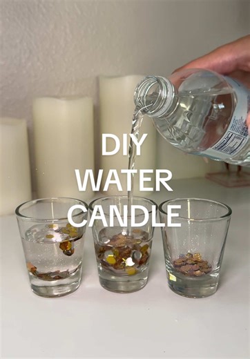 DIY Magic Water Candle Tutorial for Home Decor