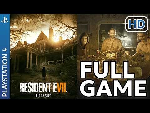 Resident Evil 7: Biohazard [PS4] Full Game Walktrough | Longplay | No Commentary