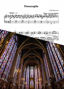"Passacaglia" - Handel/Halvorsen - Piano Sheet Music