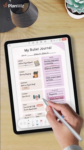 Organize Your Bullet Journal Digitally | Plan Your Day Your Way