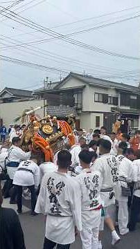 【地面に直置き！大神輿着輿〜飾り外し〜晒し巻き】令和８年（2026）結城夏祭り（健田須賀神社夏季大祭）（初日•出御）神社大神輿各町渡御〔着輿〜晒し巻き〕#祭り #結城夏祭り #神輿 #茨城 #結城市