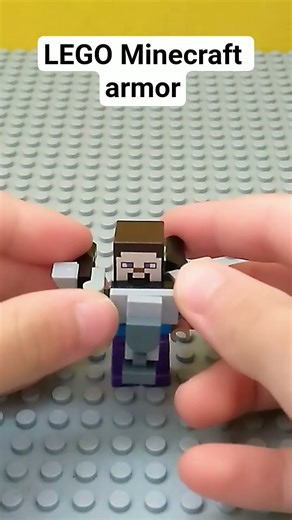 LEGO Minecraft armor #43_l_bricks #trustonallah #minecraft #trending #legominecraft #lego