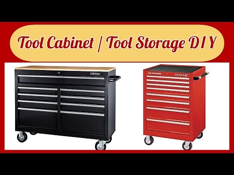 Tool Storage Cabinet DIY for your Garage / Tool Locker Toolbox EASY DIY!