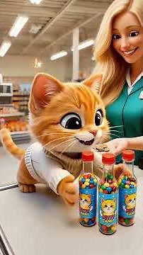 แอนิเมชั่นการ์ตูนคิตตี้แสนสนุกสำหรับเด็ก#cute#cat#animation#cartoon#fun