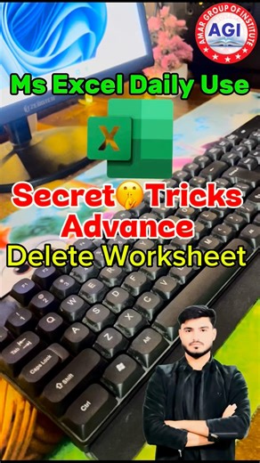 Fastest Way to Delete Worksheets in Excel (Shortcut Secret! ⚡)