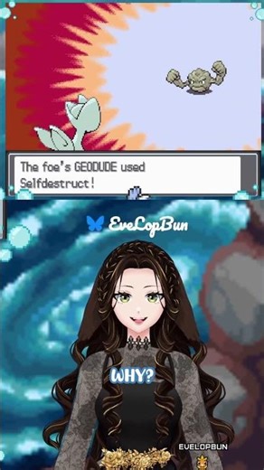 MOTHERFLUFFIN' EXPLODING ROCKS MAN #pokemon #pngtuberen #pokemonhgss #pkmn