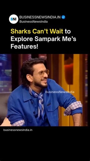 Business News India on Instagram: "Sampark Me presented a smart safety and convenience solution on Shark Tank India Season 5 that focuses on solving small daily-life problems in a simple and fast way. The idea is easy to understand and even easier to use. It works with a QR video door tag—just scan and connect. There is no extra app to download and no long explanation needed. Whether it’s a parking issue, leaving a message at the door, or connecting with someone instantly, Sampark Me fixes real-