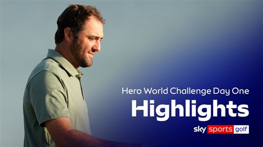 Scottie Scheffler in five-way tie for lead after first round of Hero World Challenge