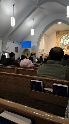 Inside the holy cross parish church ,Communion. # | Nieva Villejo Rivera | Facebook