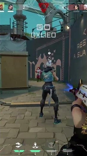 They Rushed… I Reset Them 😈🔥 | VALORANT | #valorant #shorts #reels #gxlieo