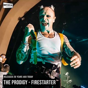 250K views · 4.9K reactions | 28 years ago today, The Prodigy released 'Firestarter'! | EDMHouseNetwork | Facebook