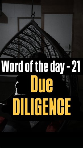 Bushra Sorathia on Instagram: "⭐ Word of the day- Due diligence ⭐ #business #fyp #rollsroyce #explorepage #learning"
