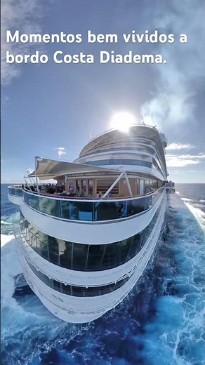 Férias a bordo do Costa Diadema #cruise #cruisetour #cruiseship #ㅇyㅇ