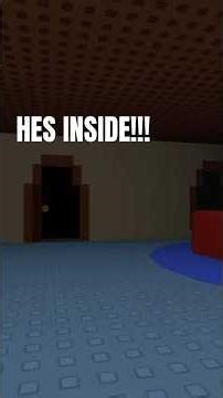 He was inside the house!! (Jim’s computer night 4) #roblox #jimscomputer #horrorgaming #robloxshorts