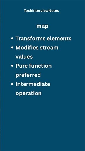 peek vs map Explained | Java 8 Interview Question
