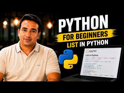 Python for Beginners | Lesson 02: List