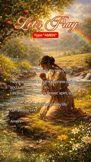 Prayer for Freedom From Sin #prayer #jesus #deliverance