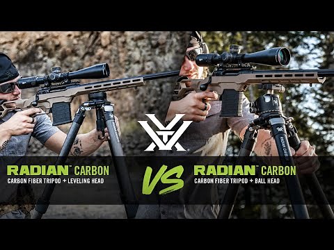 Radian™ Carbon + Leveling Head VS Radian™ Carbon + Ball Head - FAQ